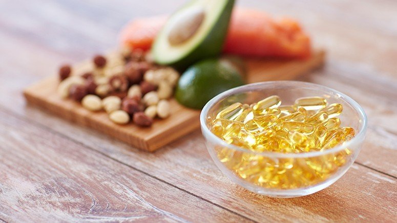 supplements on table