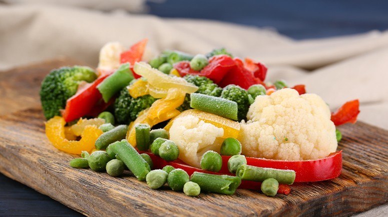 frozen vegetables