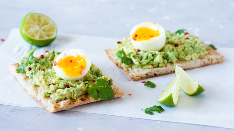 eggs and avocado