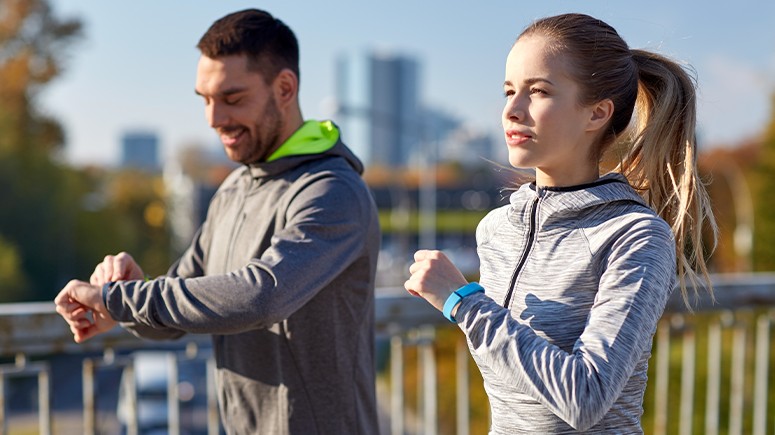 people running