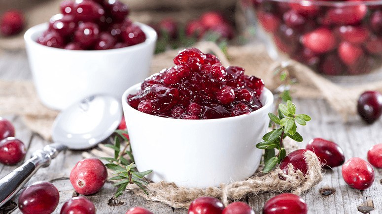 cranberry sauce