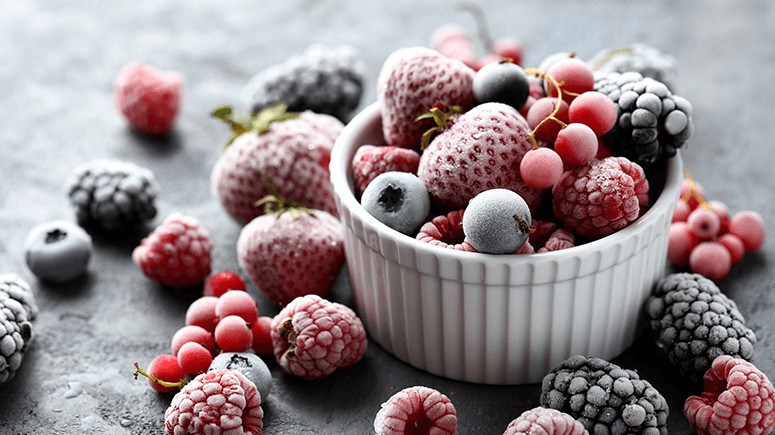 frozen berries