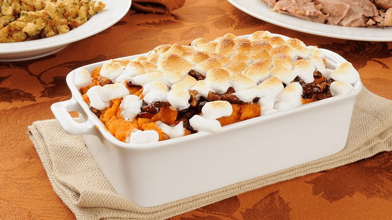 sweet potato and marshmallow