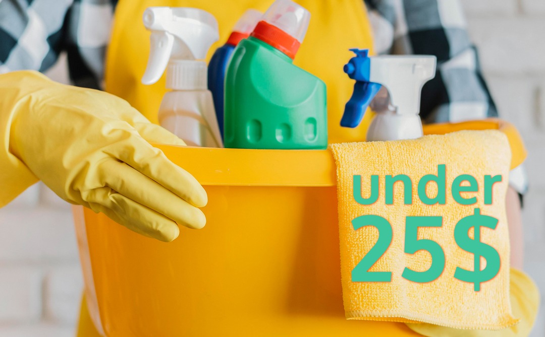 Best Cleaning Products Under 20$ - Keep your budget safe and your house clean